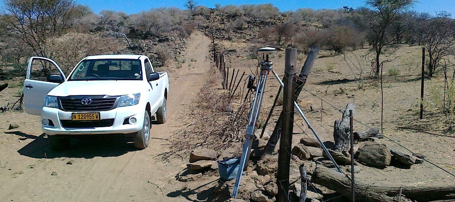 Survey of Farm Beacon at Fence