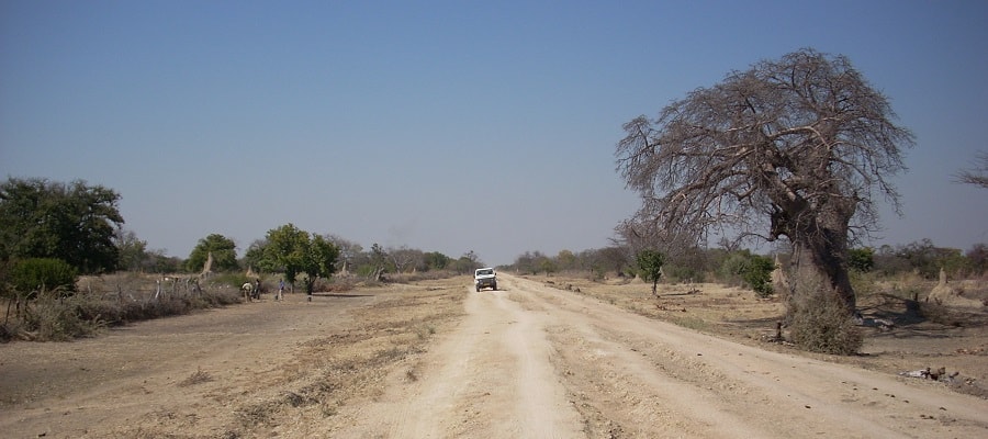 Road Survey in Northern Namibia