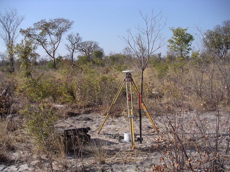 Survey of Control Point in Bushes