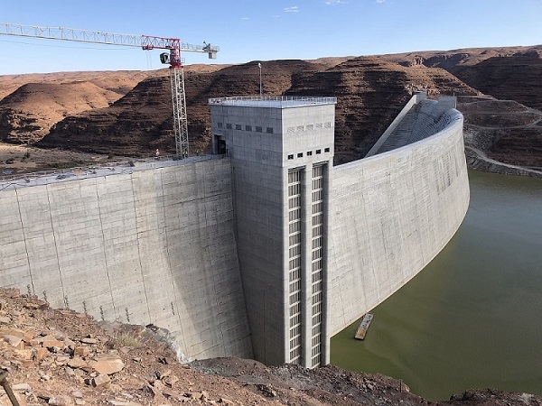 Neckartal Dam Wall