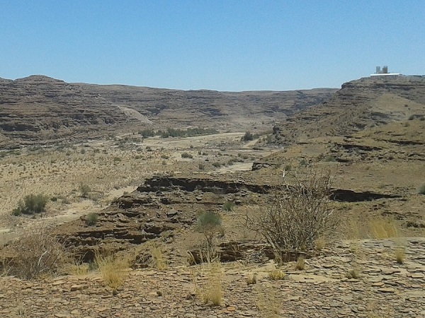 Neckartal Dam Area before Construction