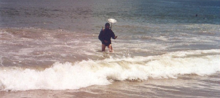 Survey of Shoreline at Walvis Bay